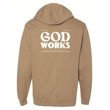 Load image into Gallery viewer, &quot;God Works&quot; Sweatshirt – Romans 8:28