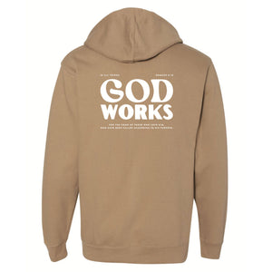 "God Works" Sweatshirt – Romans 8:28